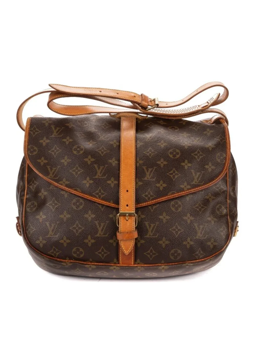 Louis Vuitton Saumur Brown Monogram Canvas